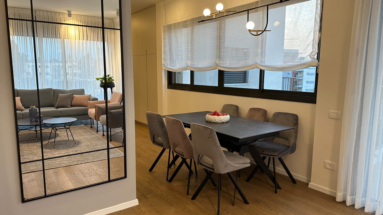 עיצוב מיוחד לפינת אוכל